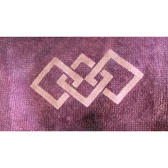 LEG3ND Top Medium Purple Tie Dye Long Sleeve Thumb Holes Athletic Shirt NWOT - Picture 6 of 9